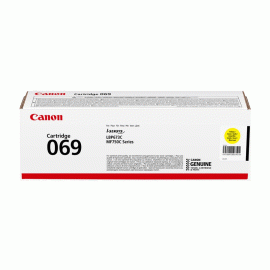 CANON CRG 069 Y Yellow Toner Cartridge (5091C002)