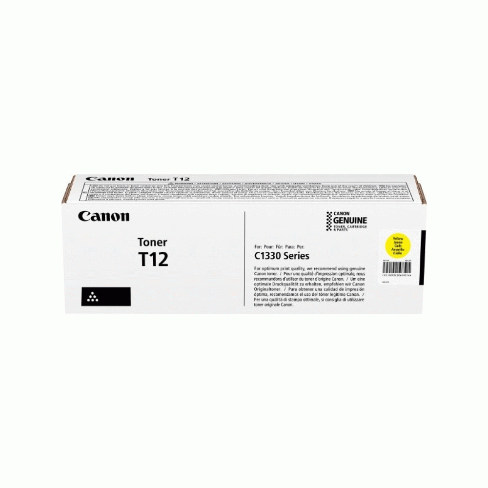 CANON Toner T12 Yellow (5095C006)
