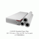 CANON Standard Paper 90gr A0+ 914 mm x 50m wit FSC ds/3rol (1570B008BA)