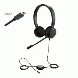 JABRA Evolve 20 Stereo MS HSC016 USB-C (4999-823-189)