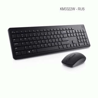 DELL Wireless Keyboard and Mouse - KM3322W (RUS)