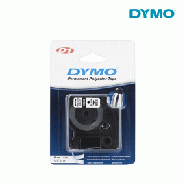 DYMO D1 S0718070 19mm x 5.5m Polyester Black On White (16960)