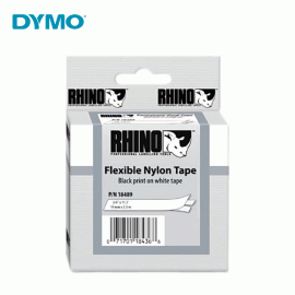 DYMO RHINO S0718120 Nylon 19x3.5m Black on White (18489 / 18759)