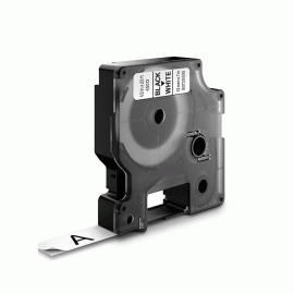 DYMO D1 Tape 45013 12mm x 7m Black on White (S0720530)