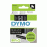 DYMO D1 Tape 45021 12mm x 7m White on Black (S0720610)