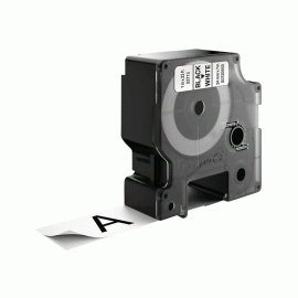 DYMO D1 Tape 53713 24mm x 7m Black on White (S0720930)