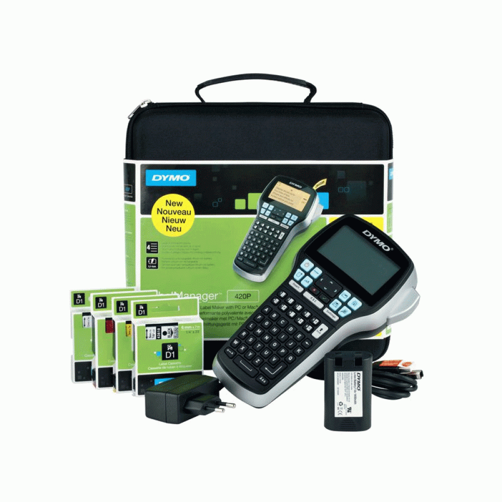 DYMO LabelManager 420P High-Performance Label Maker - Case Kit (S0915480)