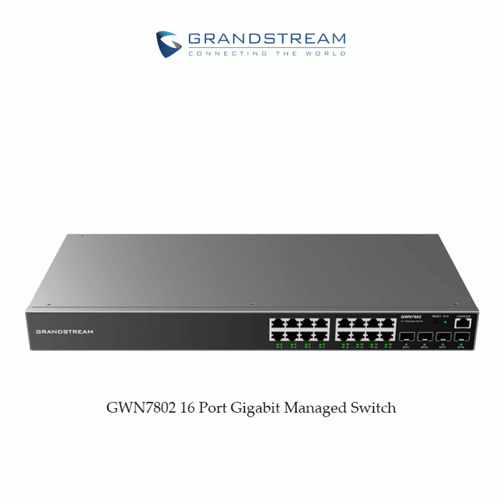 GRANDSTREAM GWN7802 16 Port Gigabit Managed Switch