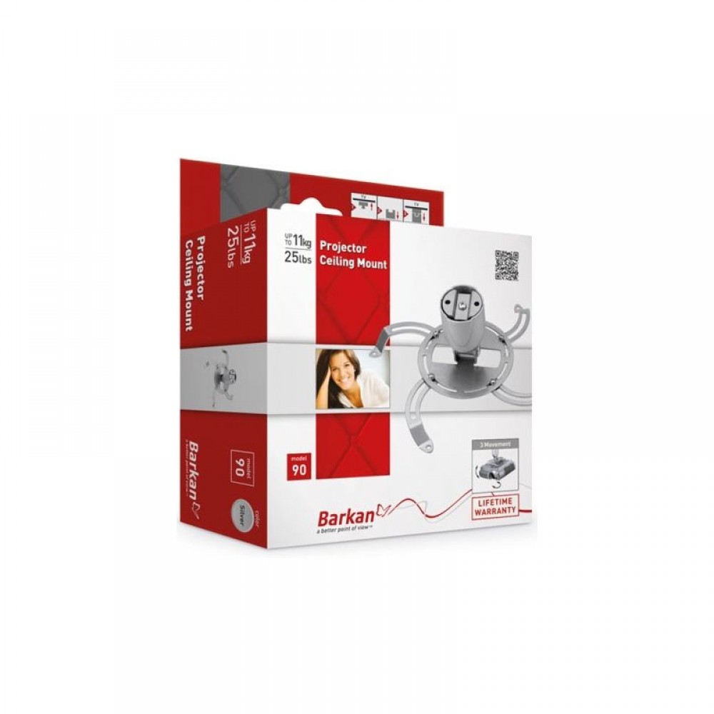 Barkan 90.S Projector Ceiling Mount (BARKAN90S)